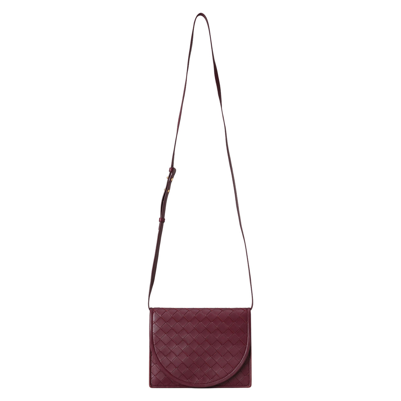 BOTTEGA VENETA(USED)보테가베네타 577812 인트레치아토 플랩 크로스백